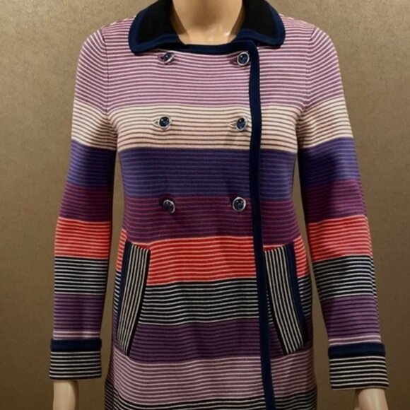 MARC by Marc Jacobs Knit Peacoat sweater/ jacket cardigan cotton sz small - Picture 1 of 1